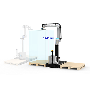 DOBOT CRA Columnar Palletizing Workstation – CR20A Robotic Automation System