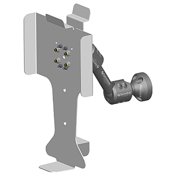 METRIC SINGLE ARM ROBOT TEACH PENDANT HOLDER W/ 100MM LINK (SLM-100100-TPH)