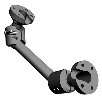 BASIC METRIC STD 150MM LINK SINGLE ARM KIT (SLM-100150)