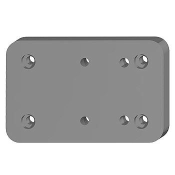 METRIC DALSA CAMERA MOUNTING PLATE (SLM-500XS-D-GB)