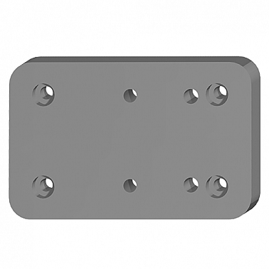 METRIC DALSA CAMERA MOUNTING PLATE (SLM-500XS-D-GB)