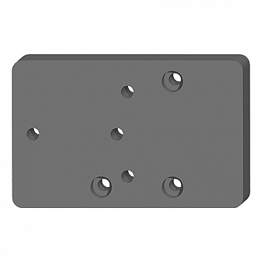 METRIC MICROSCAN MINIHAWK CAMERA MOUNTING PLATE (SLM-590XS-M-MINIHAWK)