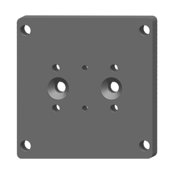 METRIC LEDRA70 BANNER MOUNTING PLATE (SLM-631-LEDRA70)