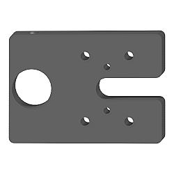 METRIC METAPHASE RAL050 LIGHT MOUNTING PLATE (Non Stock Item)(SLM-646-M-RAL050