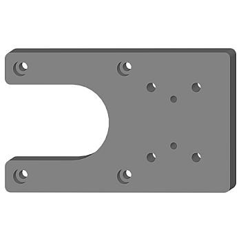 METRIC CCS LIGHT MOUNTING PLATE (SLM-655-HPD2-75)