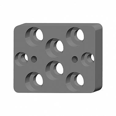 METRIC ADVANCED ILLUMINATION MOUNTING PLATE (SLM-663XS-AI)