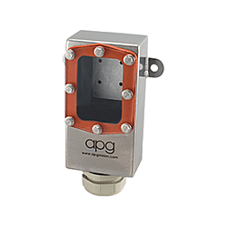 LD-FM ENCLOSURE, 304 STAINLESS STEEL BODY, CLEAR ACRYLIC VP