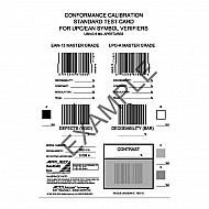 Omron 98-CAL020  Calibration Conformance Test Card 