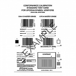 Omron 98-CAL020  Calibration Conformance Test Card 