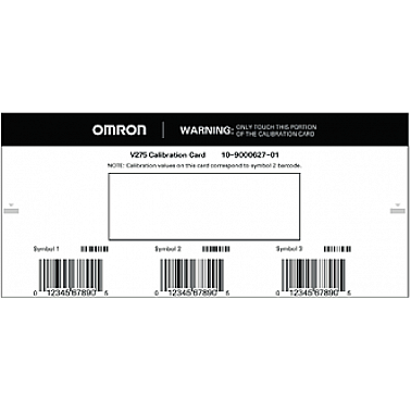 Omron V275-ACEAN029 Calibration Test Card