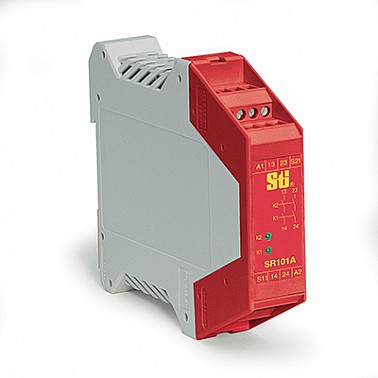 44510-1091 Safety Relays SR109AD01, 24VAC/DC, 2 INPUTS, 1 DELAYED OUTPUTS, 3 NON-DELA
