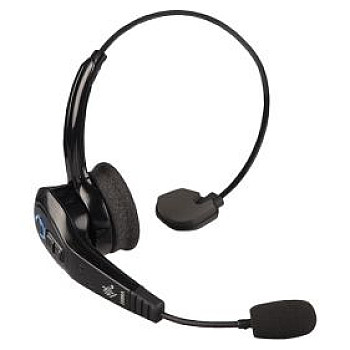 Zebra HS3100-OTH-SB Wireless Bluetooth Headset | Over-the-Head, Noise-Canceling, Push-to-Talk