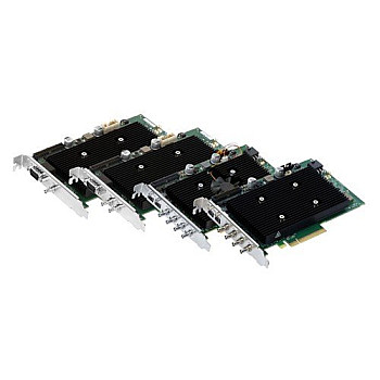 Zebra RAP4G4C6X4 Quad CXP-6 CoaXPress Frame Grabber – PCIe 3.1 x4, 4 GB Memory