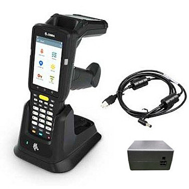 Zebra MC333U‑GJ3EG4US MC3330xR UHF RFID Mobile Computer, Android 10, 4 GB/32 GB, Circular Antenna