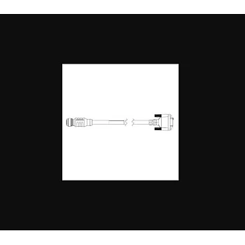 Omron V430-WR-3M RS-232 Serial Cable for MicroHAWK V430-F Barcode Readers – 3 Meter