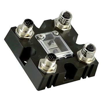 Omron 98-000103-02 QX-1 Interconnect Module – Power, Trigger, Daisy Chain, Smart Light Control Breakout