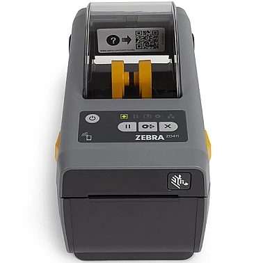 Zebra ZD4A043-301M00EZ ZD421 4-Inch 300 dpi Thermal Transfer Desktop Printer – USB, Modular Connectivity