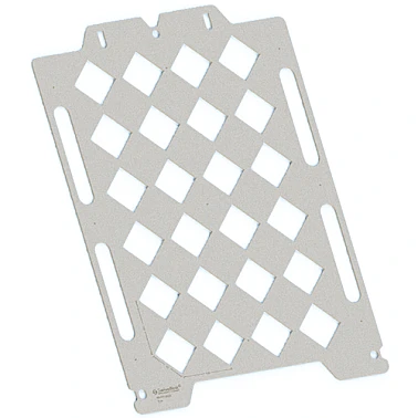 Medium parts feeder template (60mm, holds 24 parts) (RB-PFT-6024)