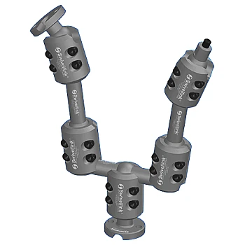 METRIC TRI-POD XS SINGLE ARM KIT W/ 50MM LINKS (SLM-10050XS-5XS)