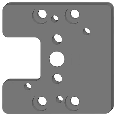 METRIC MAGSWITCH MOUNTING PLATE FOR 81401180  (Limited Stock) (SLM-920-M)